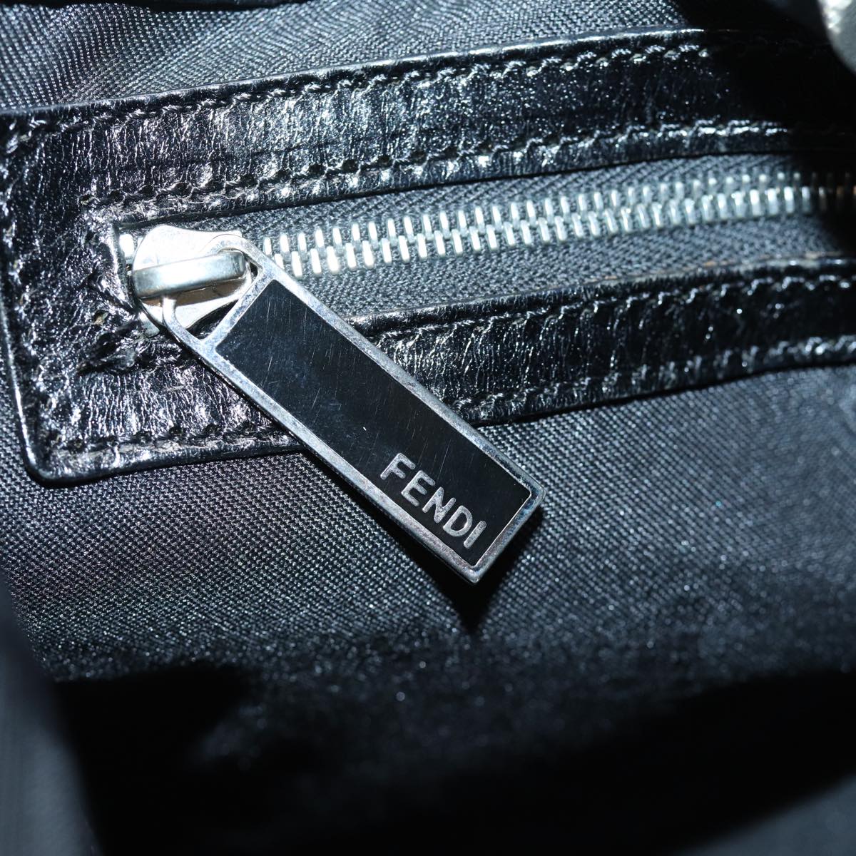 FENDI Zucca Canvas Tote Bag Black78825