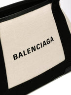 Balenciaga Cabas XS Tote Bag Black Beige