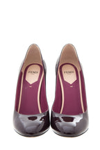 Fendi Burgundy & Magenta Patent  Heels SZ 37