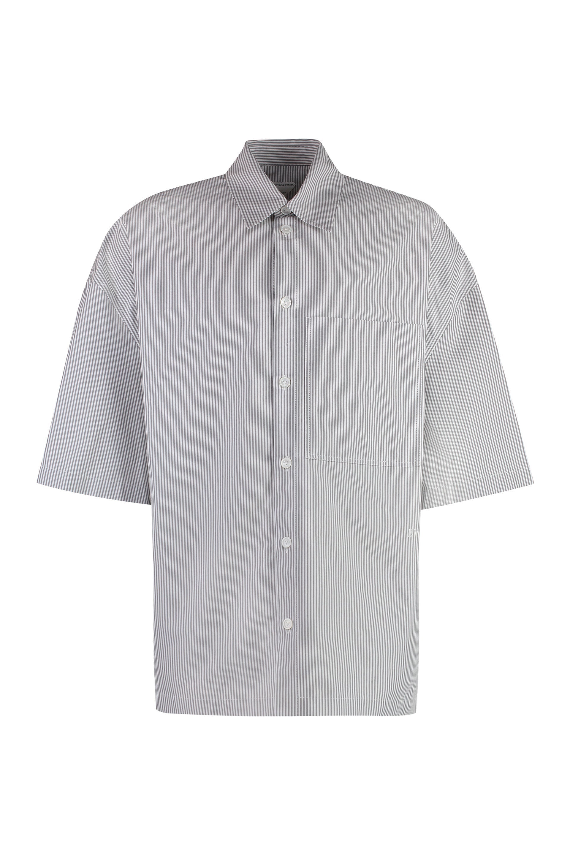 BOTTEGA VENETA Embroidered Poplin Shirt for Men - SS24