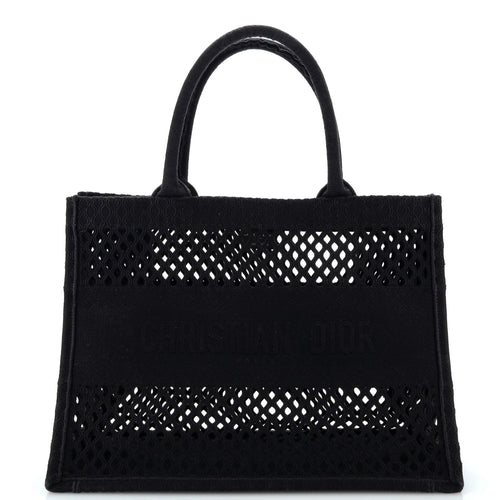 Dior Book Tote Mesh Canvas Medium