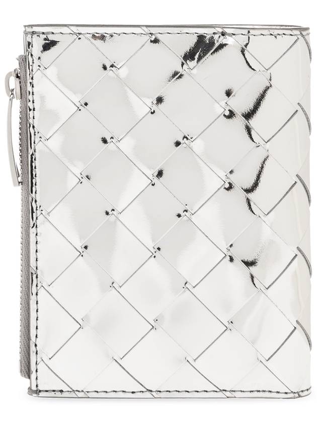 Bottega Veneta 24 ss Laminated Leather Wallet WITH Woven Effect 742330V3QM58101 B0650962272