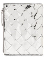 Bottega Veneta 24 ss Laminated Leather Wallet WITH Woven Effect 742330V3QM58101 B0650962272