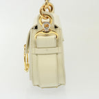 Chloe Tess Shoulder Bag Leather 2way White 79105