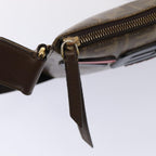 FENDI Zucca Canvas FILA Collaboration Shoulder Bag Brown Black79110