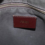 FENDI Zucca Canvas FILA Collaboration Shoulder Bag Brown Black79110
