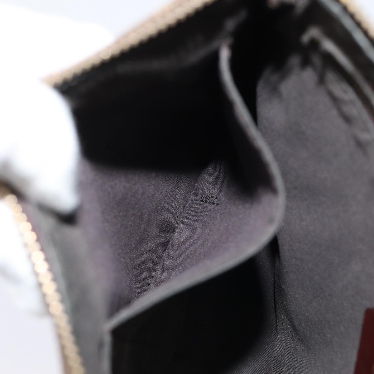 FENDI Zucca Canvas FILA Collaboration Shoulder Bag Brown Black79110