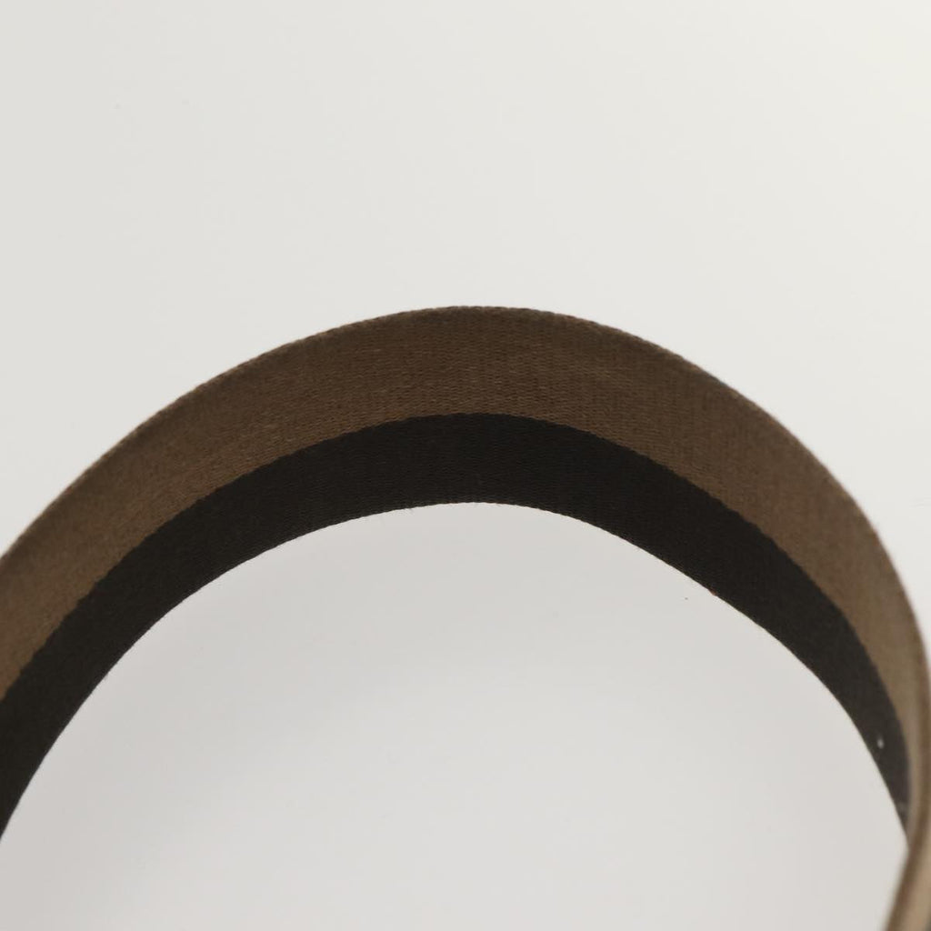 FENDI Zucca Canvas FILA Collaboration Shoulder Bag Brown Black79110