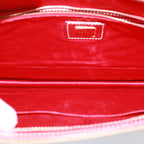 FENDI Zucchino Canvas Hand Bag Red79113