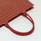 FENDI Zucchino Canvas Hand Bag Red79113