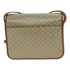 CELINE Macadam Canvas Shoulder Bag Beige  79130