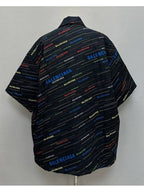 Balenciaga Multi logo short sleeve shirt 50