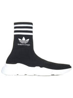 Balenciaga Adidas Speed High Top Sneakers Black