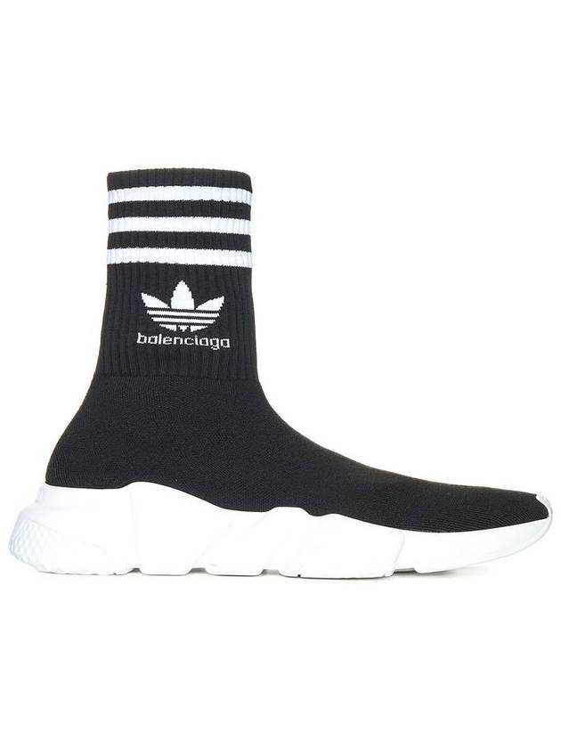 Balenciaga Adidas Speed High Top Sneakers Black