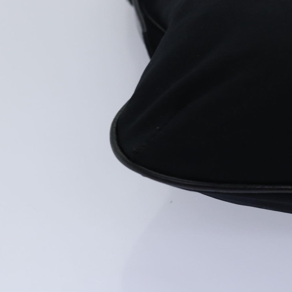 FENDI Mamma Baguette Shoulder Bag Nylon Black79364