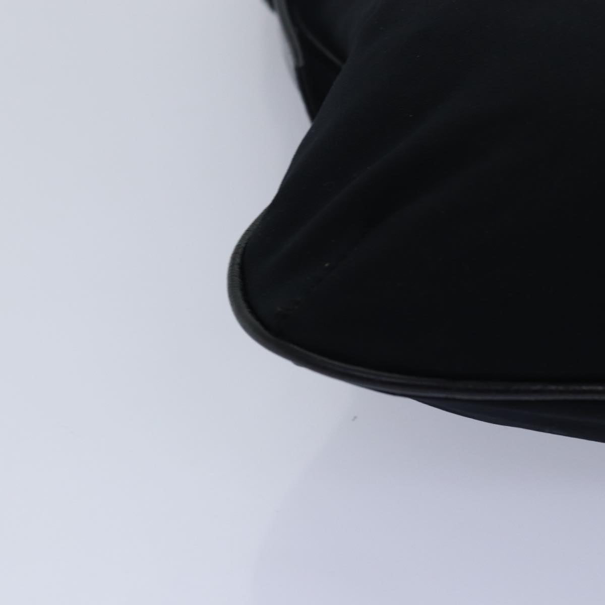 FENDI Mamma Baguette Shoulder Bag Nylon Black79364