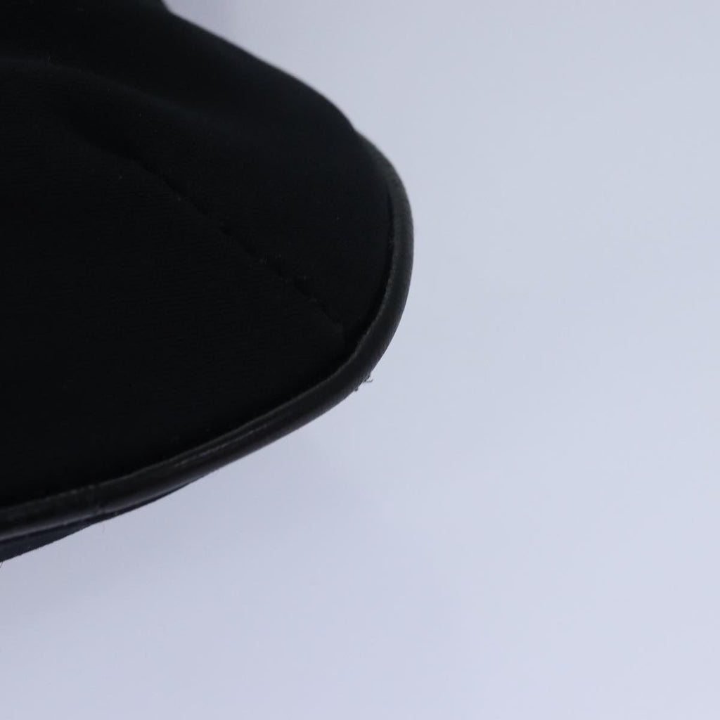 FENDI Mamma Baguette Shoulder Bag Nylon Black79364