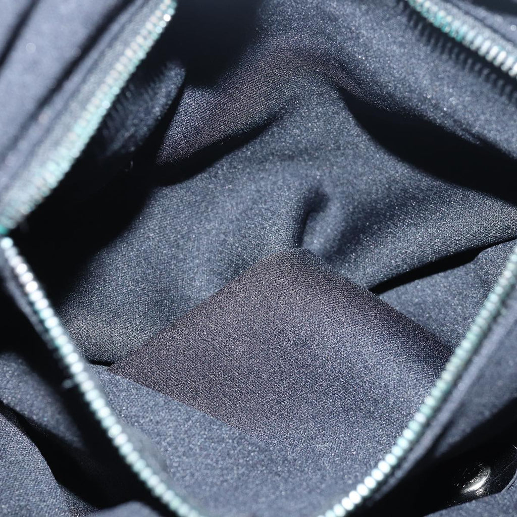 FENDI Mamma Baguette Shoulder Bag Nylon Black79364