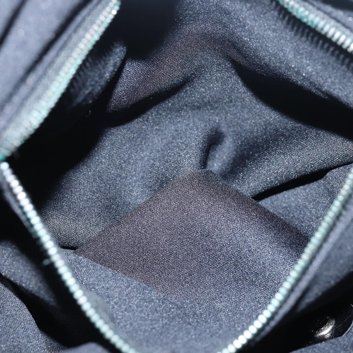 FENDI Mamma Baguette Shoulder Bag Nylon Black79364