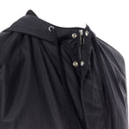 Christian Dior hooded utilitarian drawstrings zipper windbreaker jacket