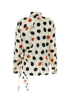 BOTTEGA VENETA Printed Silk Shirt for Women - FW24 Collection