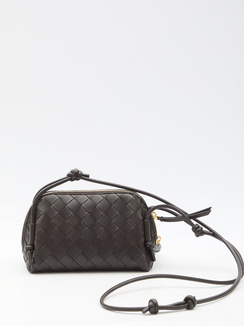 BOTTEGA VENETA Intrecciato Concert Mini Handbag 18x11x8cm