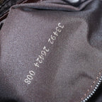 FENDI Zucca Canvas Mamma Baguette Shoulder Bag Brown Black79451A