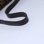 FENDI Zucca Canvas Mamma Baguette Shoulder Bag Brown Black79451A