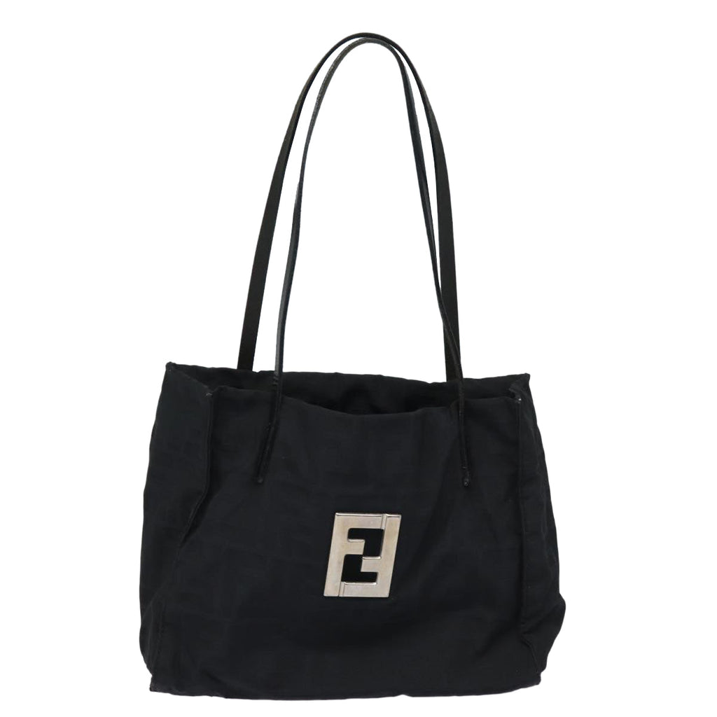 FENDI Zucca Canvas Tote Bag Black79458