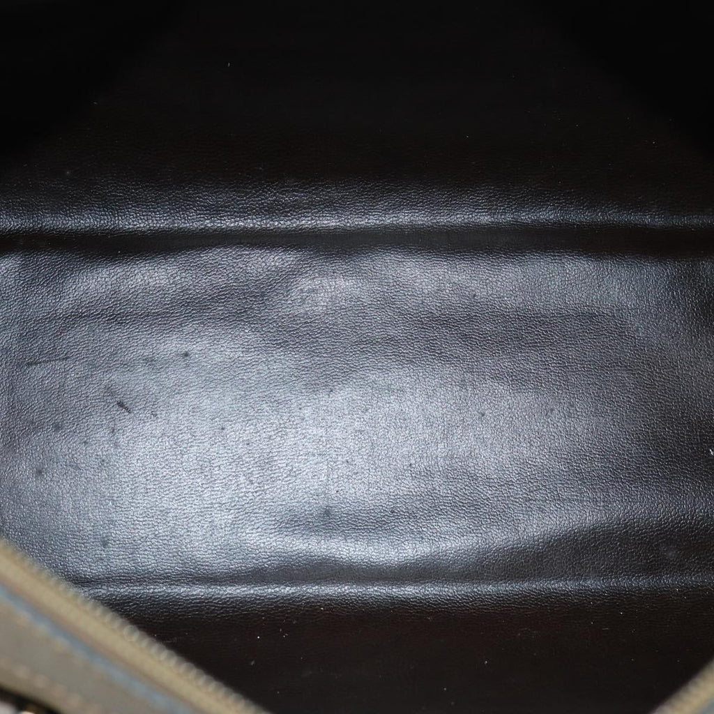 FENDI Zucchino Canvas Boston Bag Vintage Beige79528