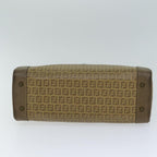 FENDI Zucchino Canvas Boston Bag Vintage Beige79528