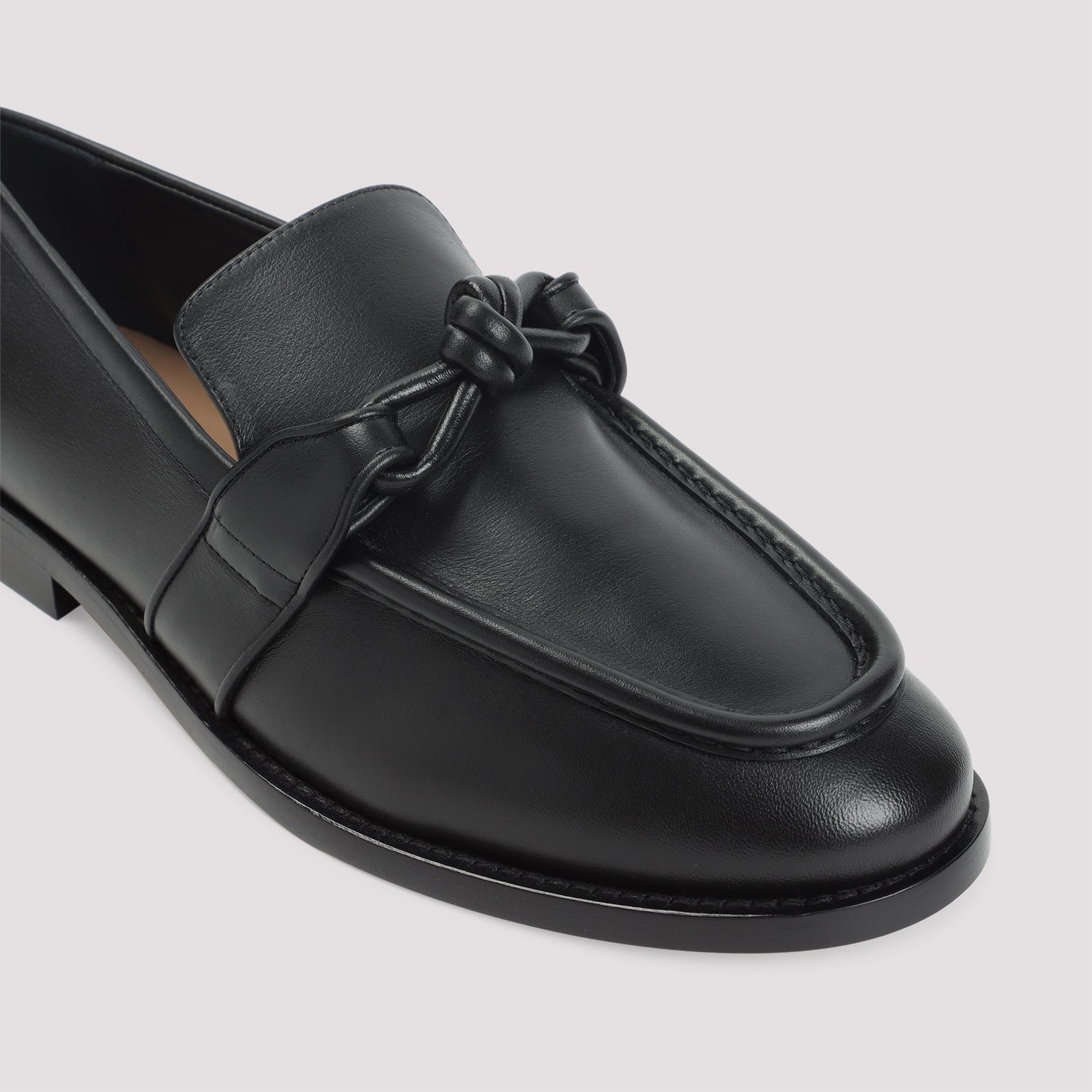 BOTTEGA VENETA Stylish Leather Loafers for Men