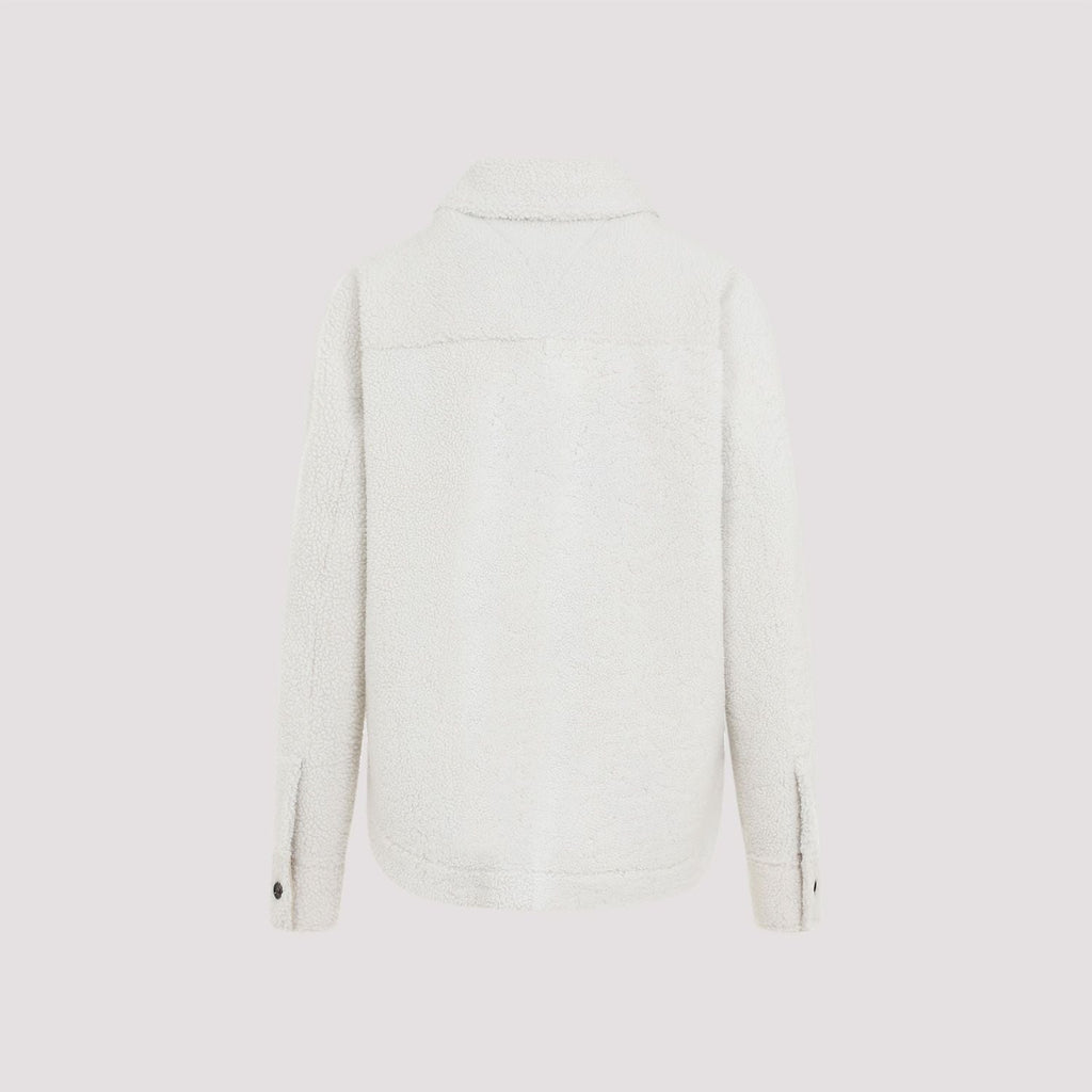 BOTTEGA VENETA Oversize Shearling Shirt for Women