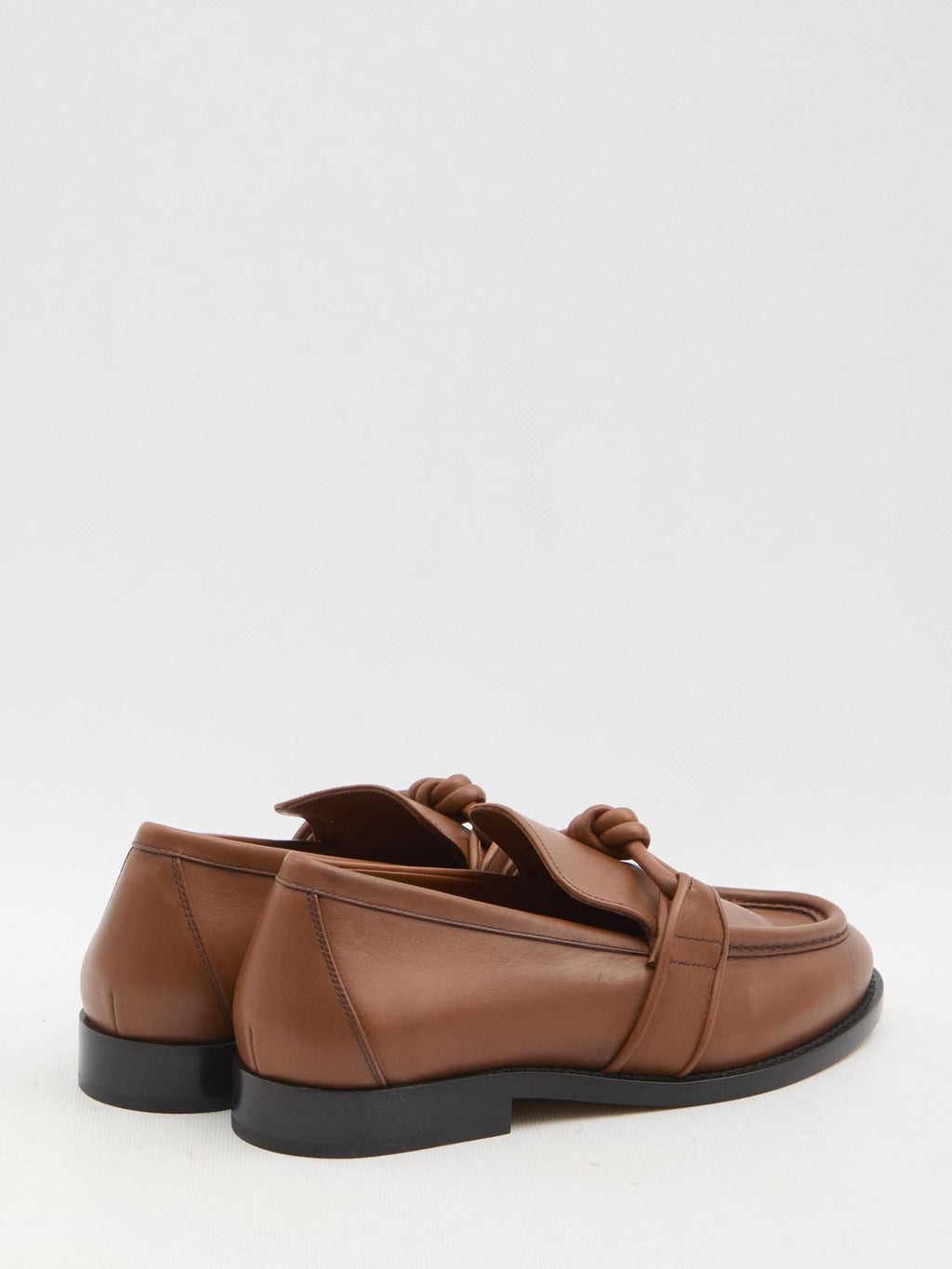 BOTTEGA VENETA Leather Astaire Loafers for Women