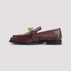 BOTTEGA VENETA Mud Leather Loafers with Metal Horsebit
