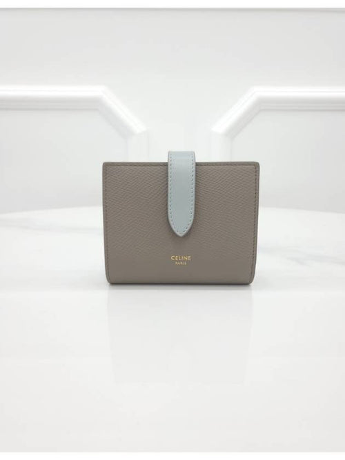 CELINE Vicolo grained calfskin wallet