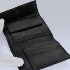 FENDI Zucca Canvas Wallet Black Brown79791