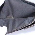 FENDI Zucca Canvas Wallet Black Brown79791