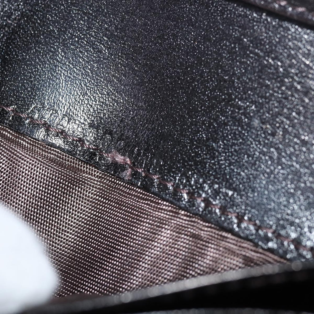 FENDI Zucca Canvas Wallet Black Brown79791