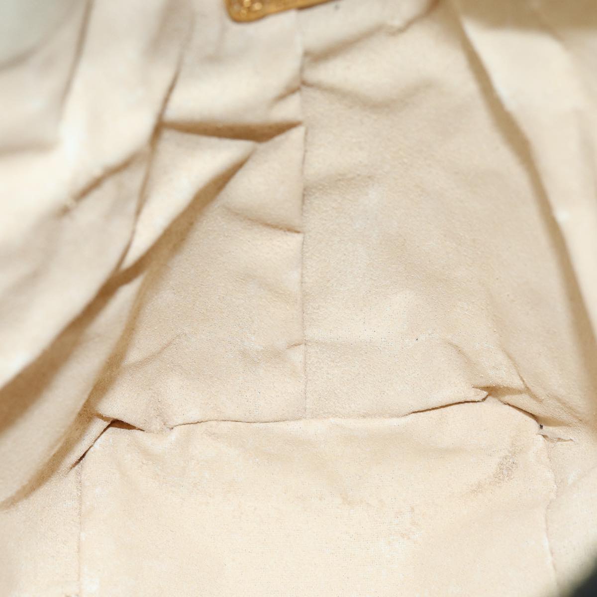 FENDI Zucca Canvas Vanity Hand Bag Brown Black79848