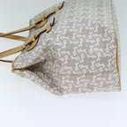 CELINE Sulky Tote Bag PVC Leather White Auth 79850