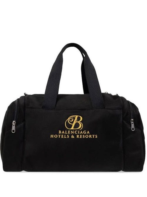 Balenciaga Hotel resort luggage duffel bag black