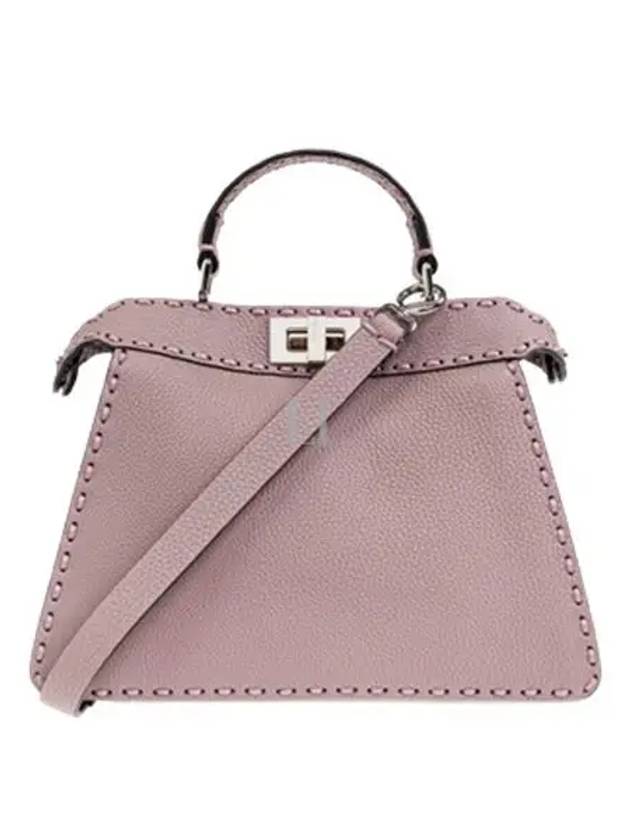 Fendi Peekaboo ISeeU Small Tote Bag Pink