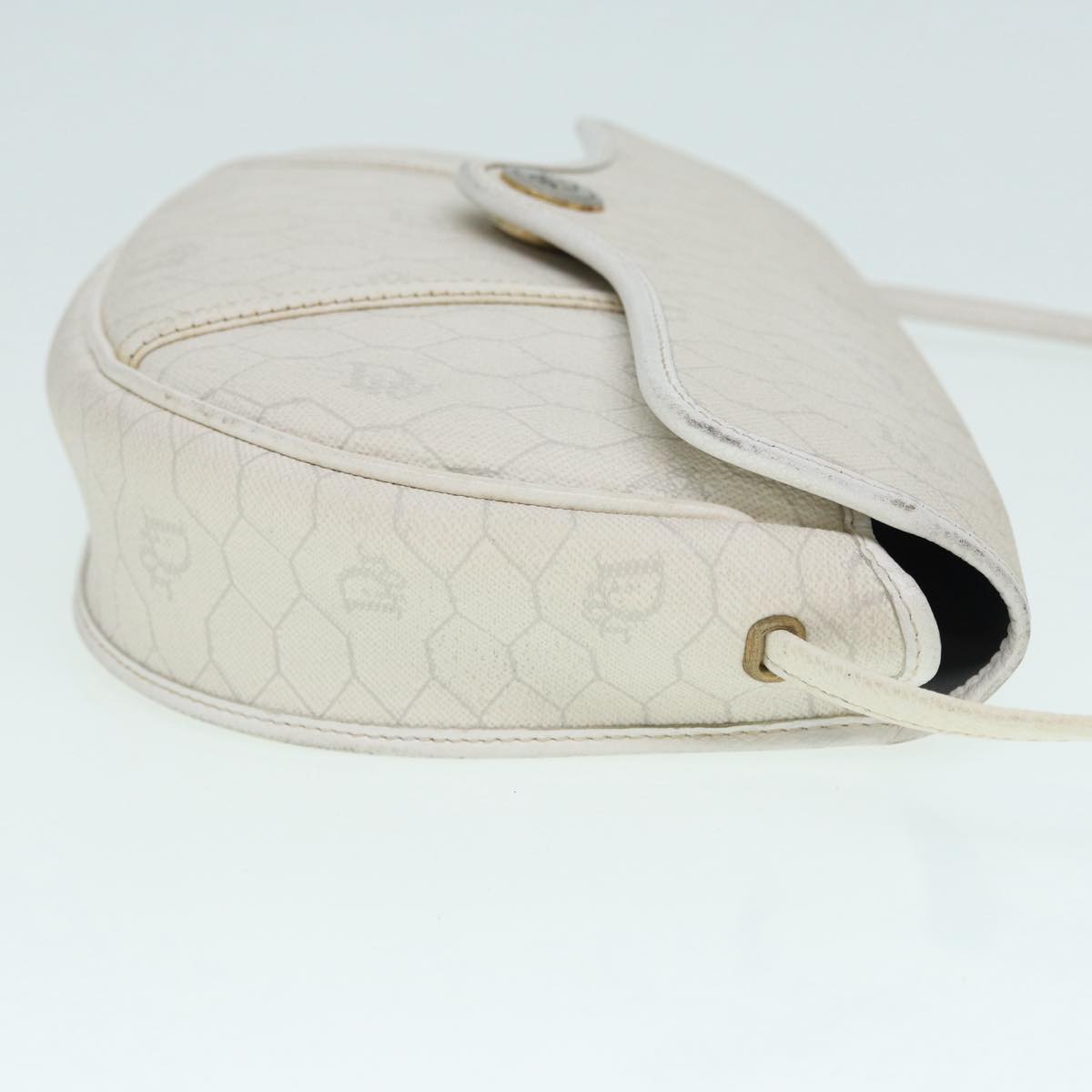 Dior Honeycomb  Canvas Shoulder Bag (Pre-Owned)