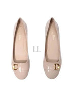 C'est Patent Leather Ballet Flat Nude Dior