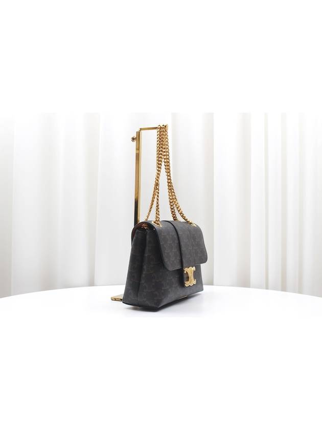 CELINE Triope Victoire Bag Medium Chain Shoulder 115852FRH 04LU