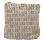 Fendi Zucchino  Canvas Shoulder Bag ()