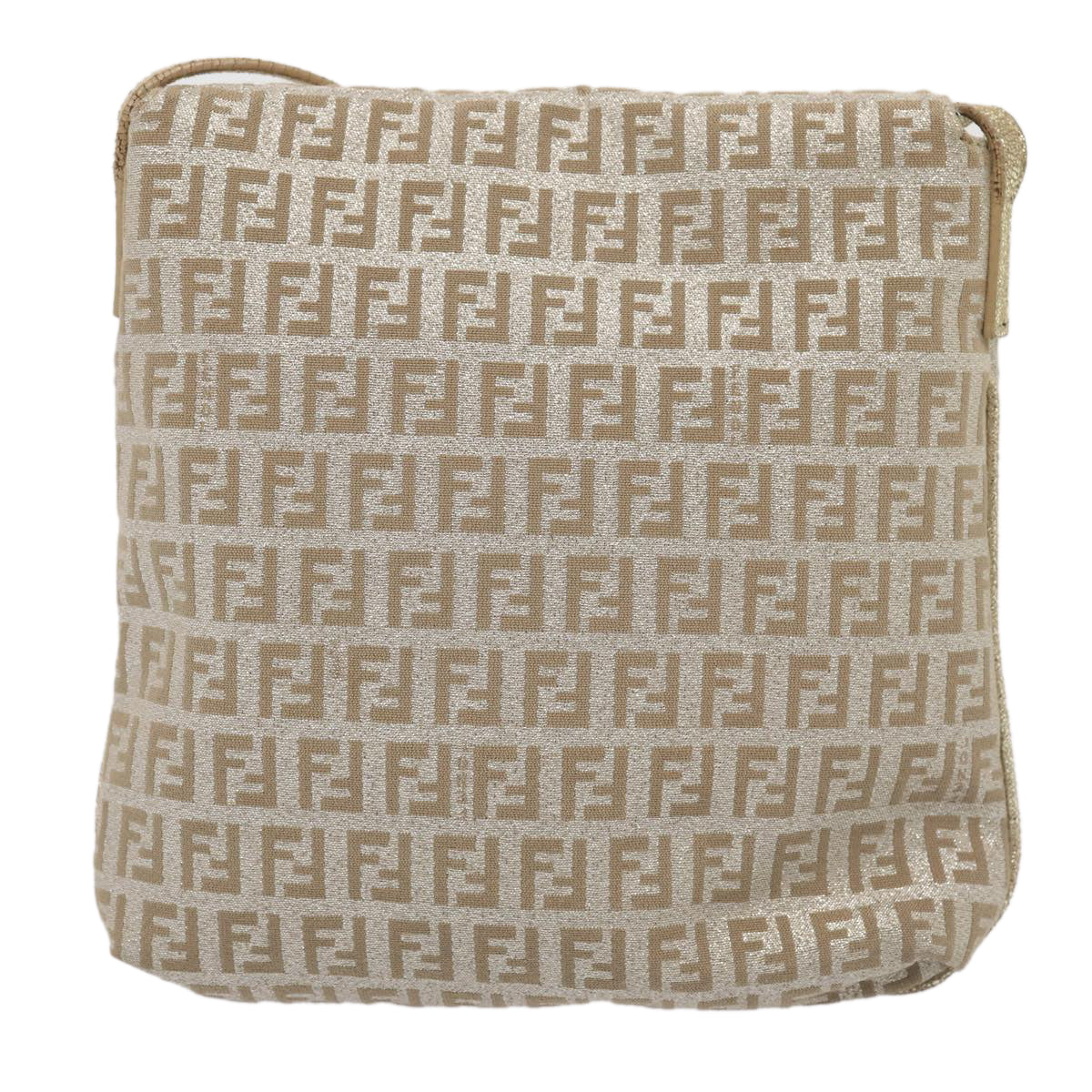 Fendi Zucchino  Canvas Shoulder Bag ()