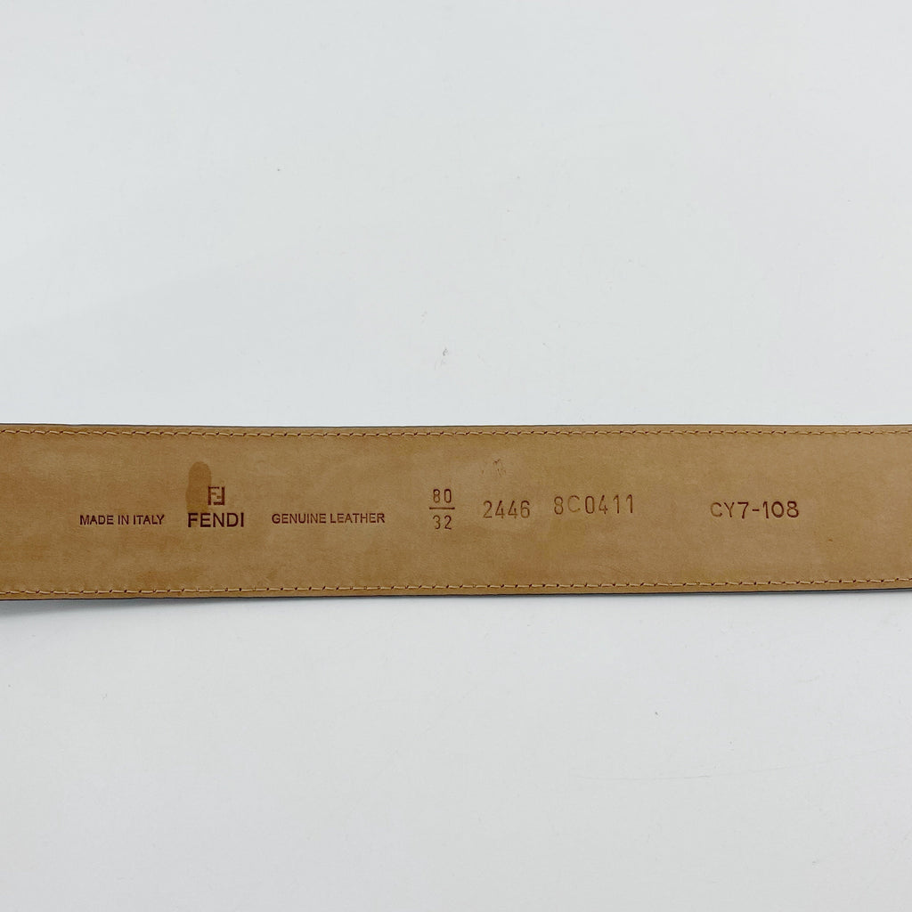 Fendi Leather Belt POP