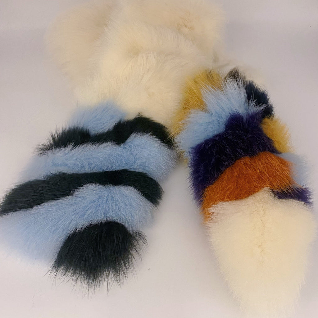 Fendi fox fur scarf
